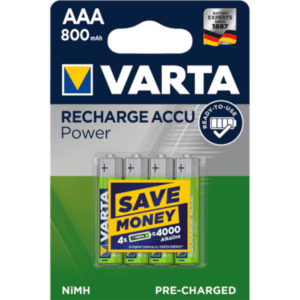 VARTA AAA Recharge 800 mA / 4άδα