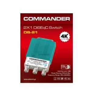 DiSEqC Switch 2X1 COMMANDER DS-21
