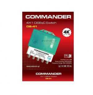 DiSEqC Switch 4X1 COMMANDER DS-41