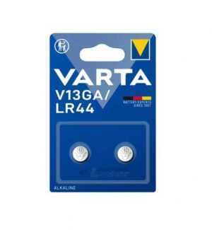 VARTA V13GA -LR44 1,5V  ΑΛΚΑΛΙΚΗ (συσκευασία 2 τεμαχια)