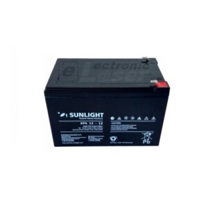 Sunlight SPA12-12 VRLA – AGM τεχνολογίας – 12V 12Ah