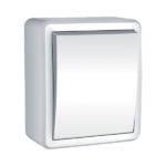 ΜΟΝΟΣ ΔΙΑΚΟΠΤΗΣ A/R IP44 ΛΕΥΚΟΣ