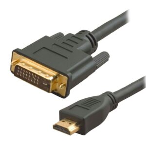 Καλώδιο HDMI 19pin σε DVI 24+1, μαύρο, 3m